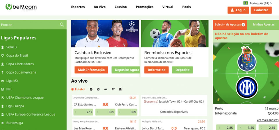 Os fundos promocionais deste programa só podem ser usados para apostas em artigos esportivos virtuais, esportes, caça-níqueis com jackpot, jogos digitais e loterias.